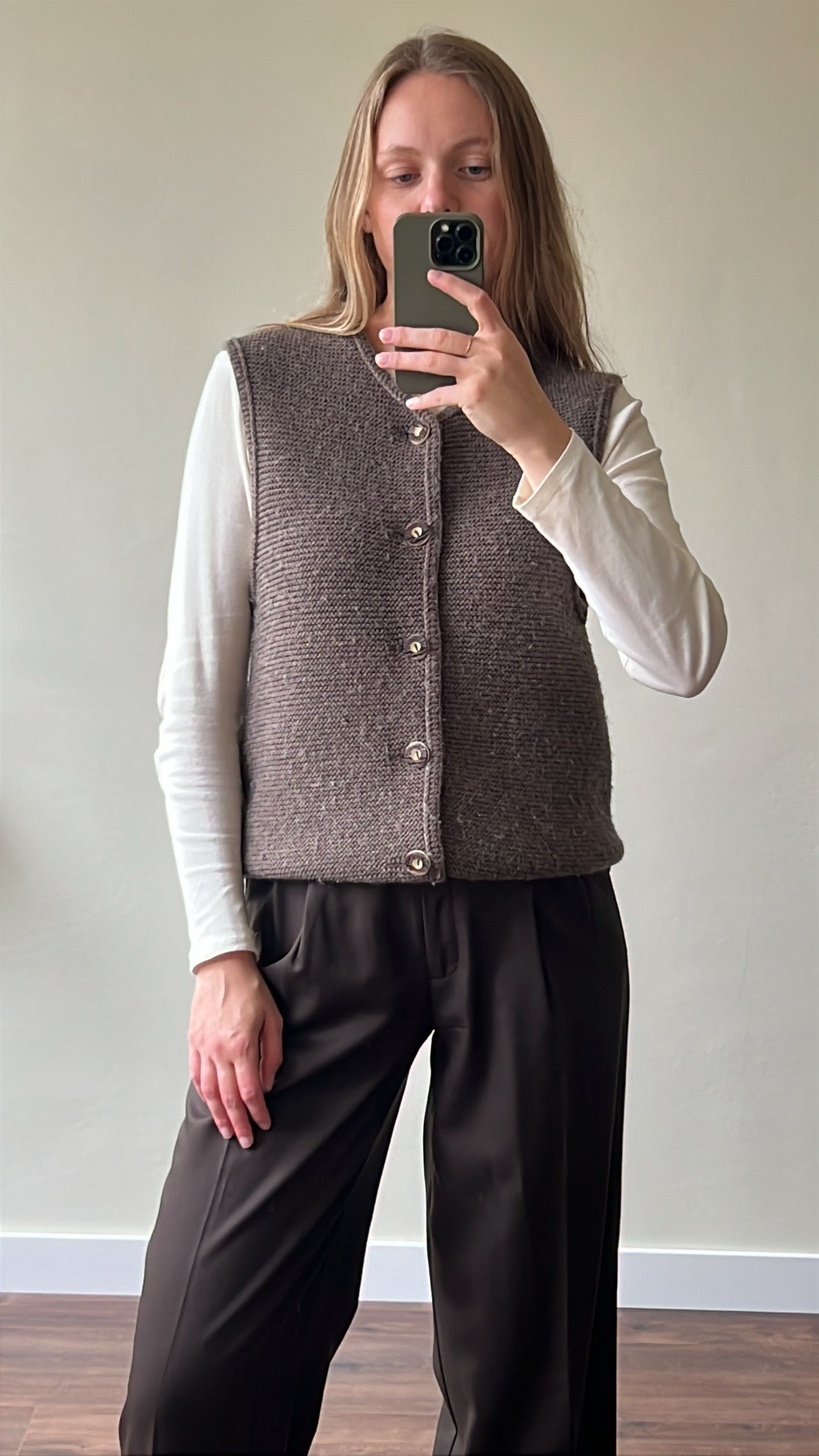 Vintage woolen spencer