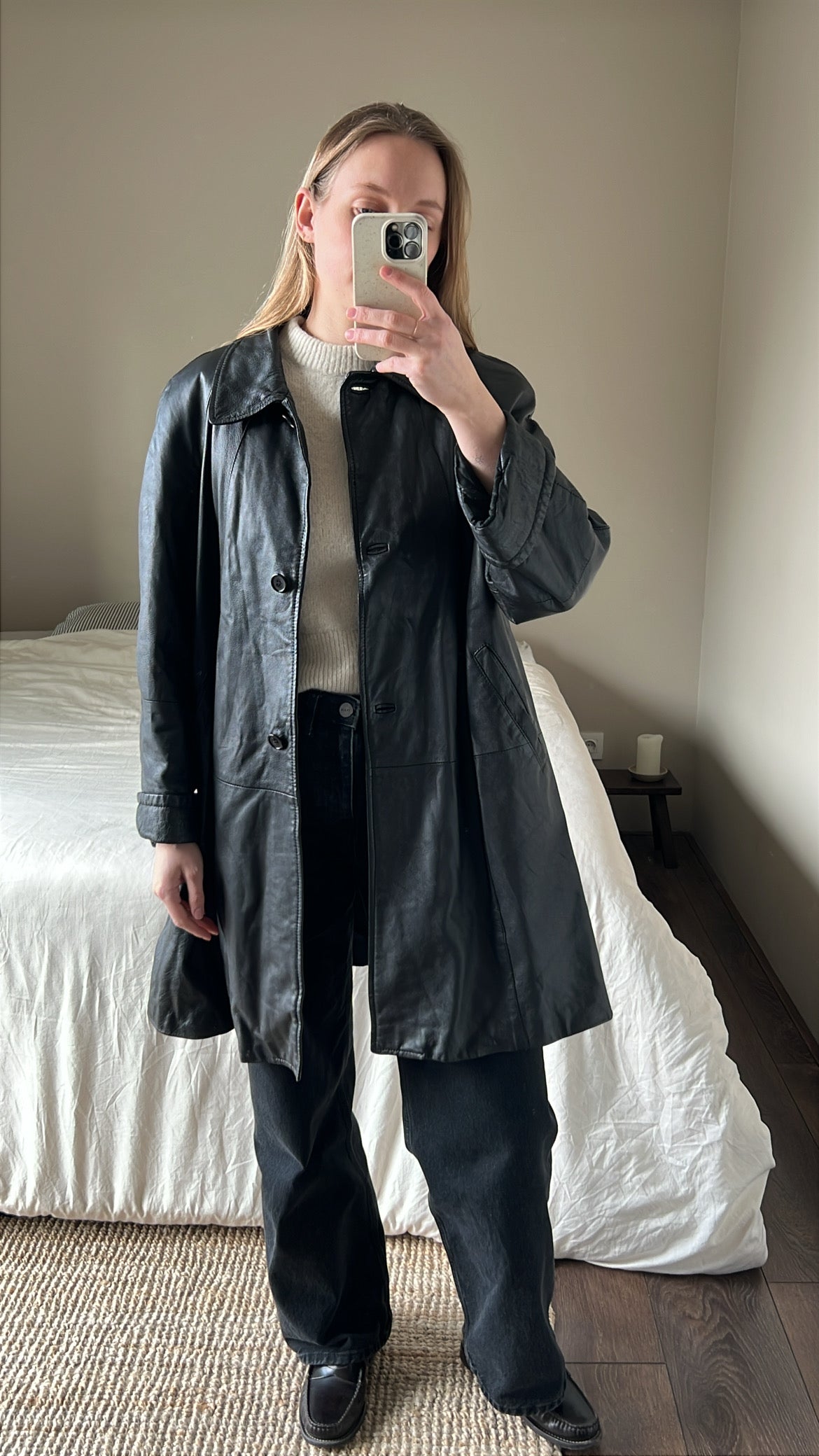 Leather jacket