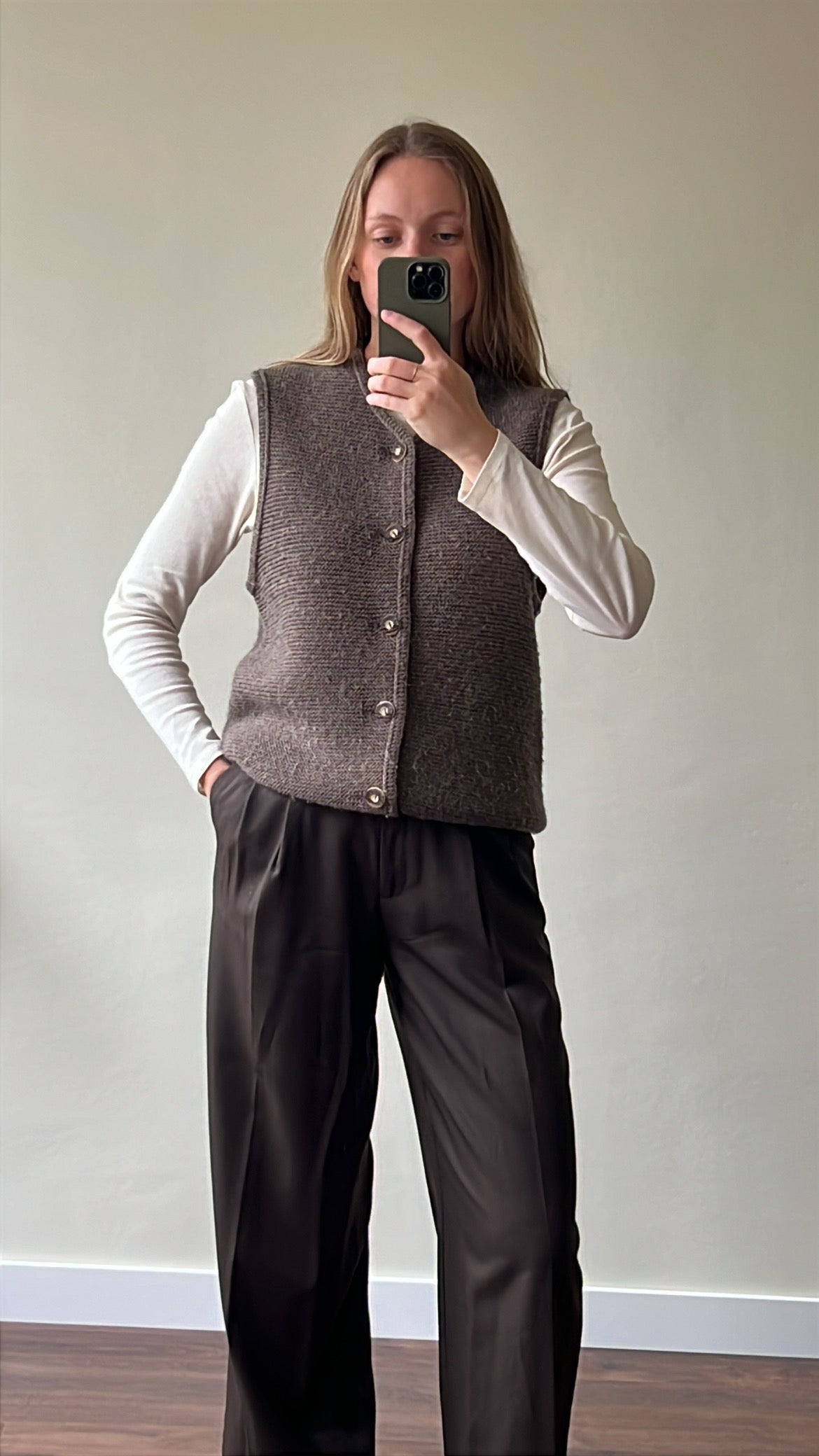 Vintage woolen spencer