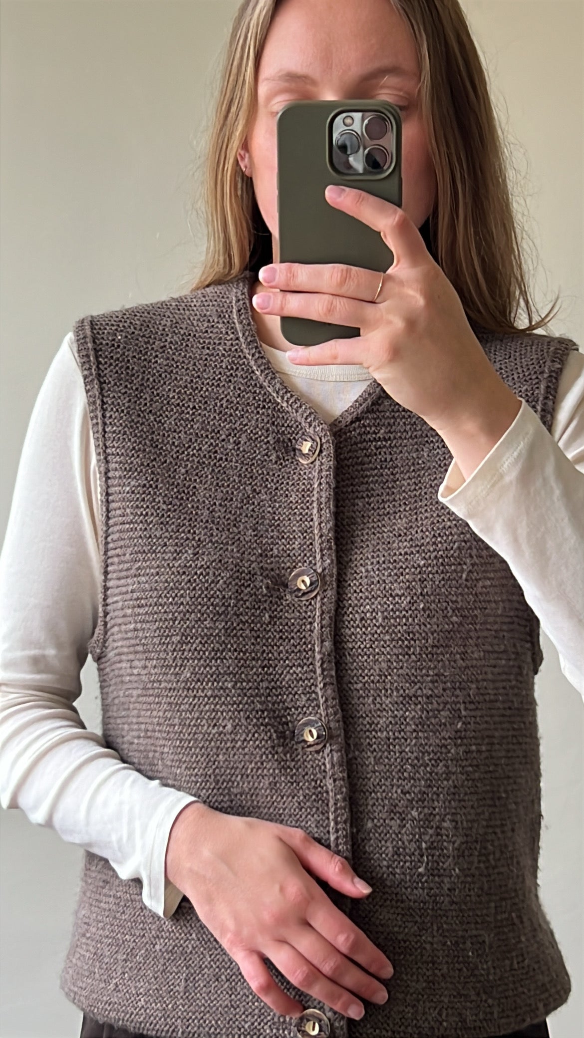 Vintage woolen spencer