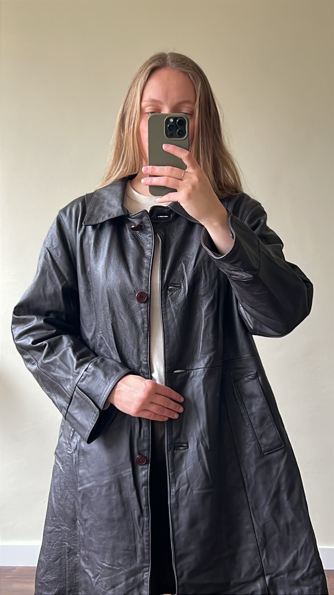 Vintage leather jacket