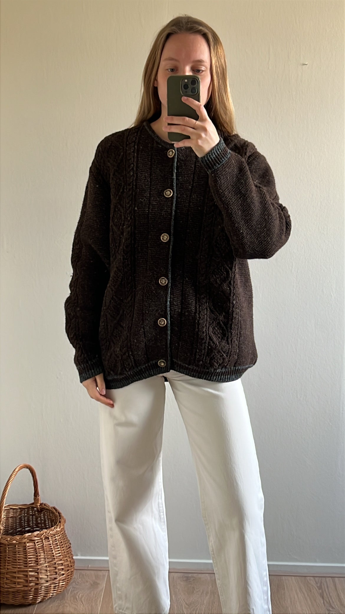 Vintage woolen cardigan
