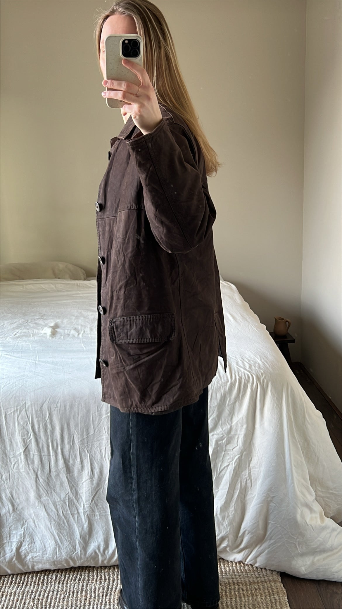 Vintage leather jacket