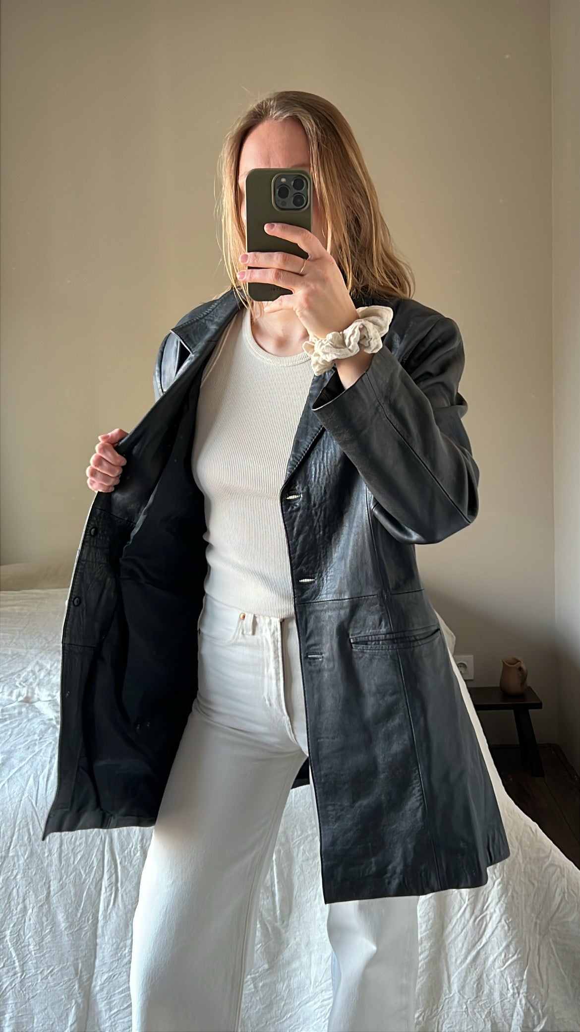 Vintage leather jacket