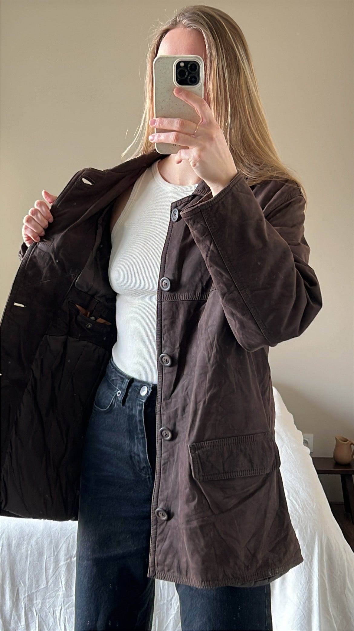 Vintage leather jacket