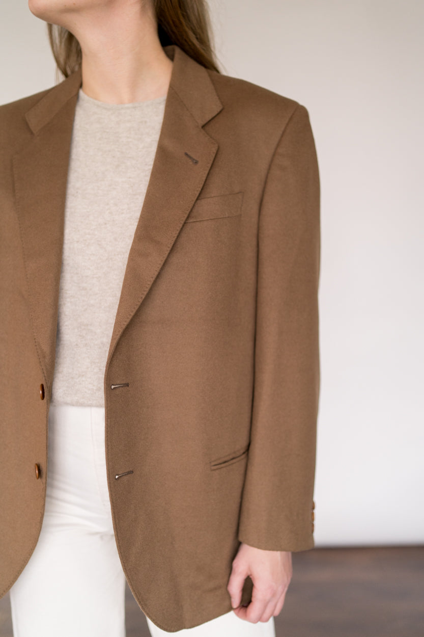 Woolen/cashmere blazer