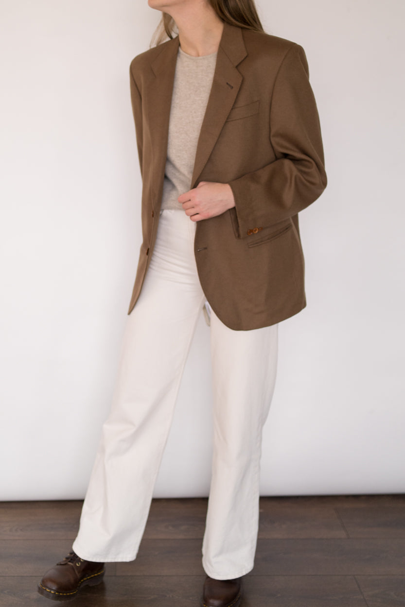 Woolen/cashmere blazer