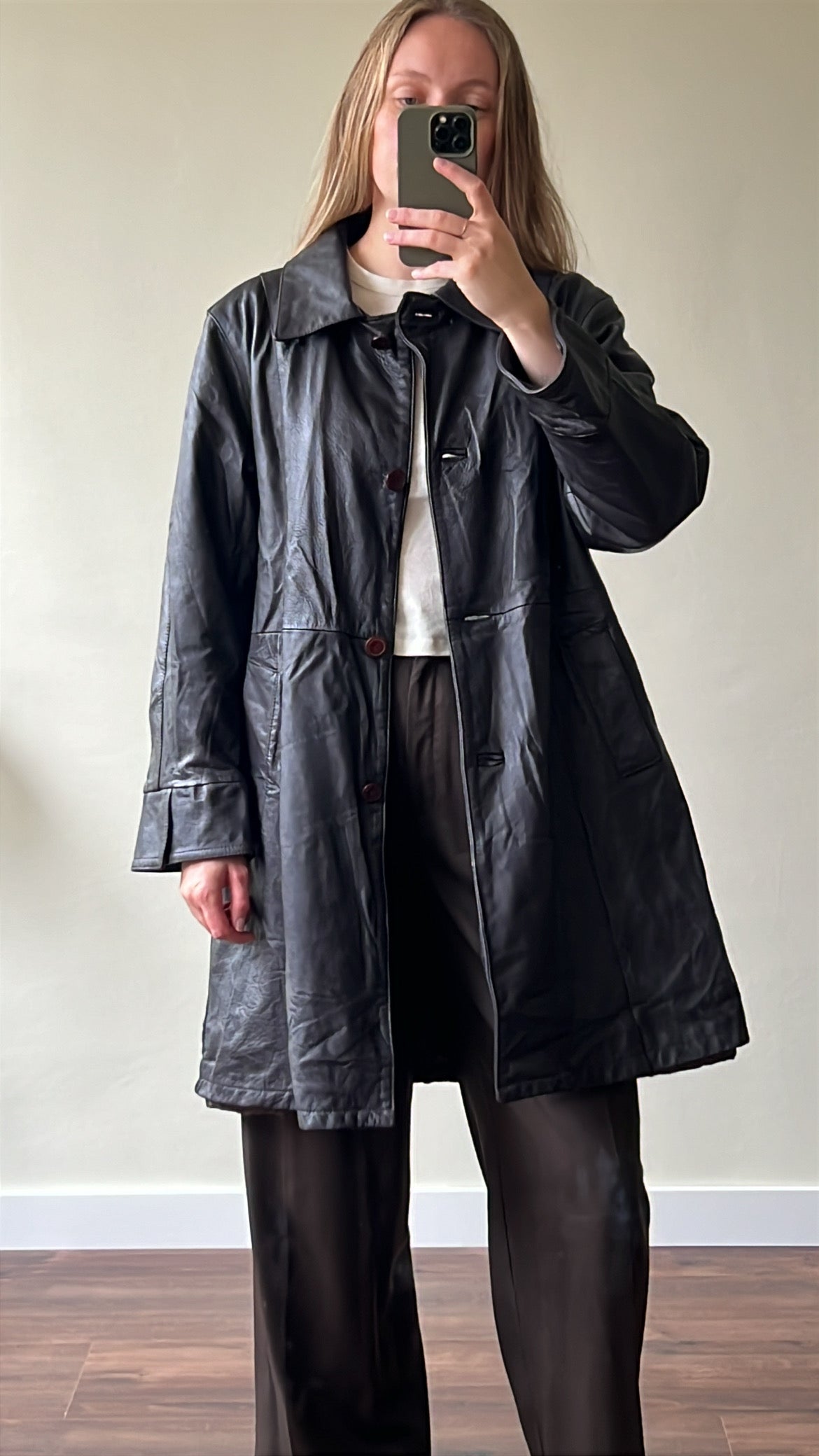 Vintage leather jacket
