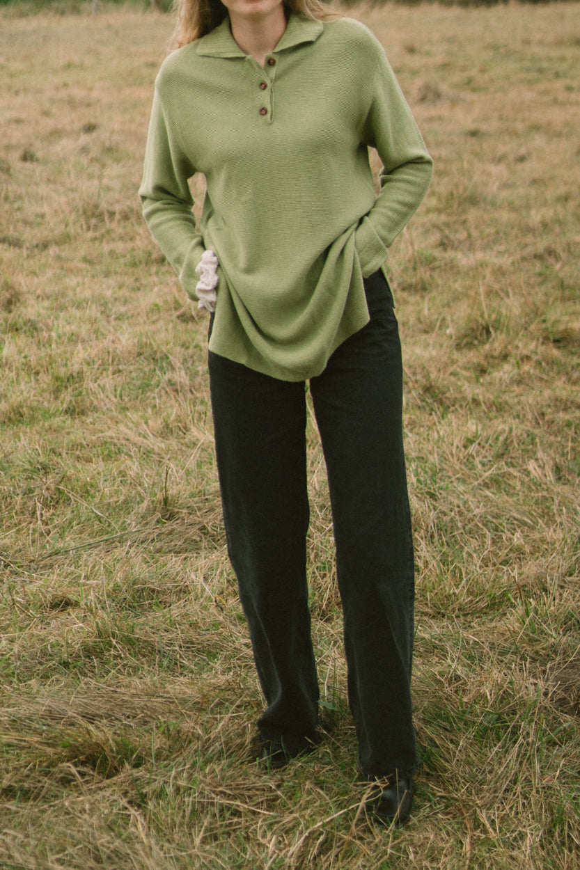 Vintage polo long sleeve