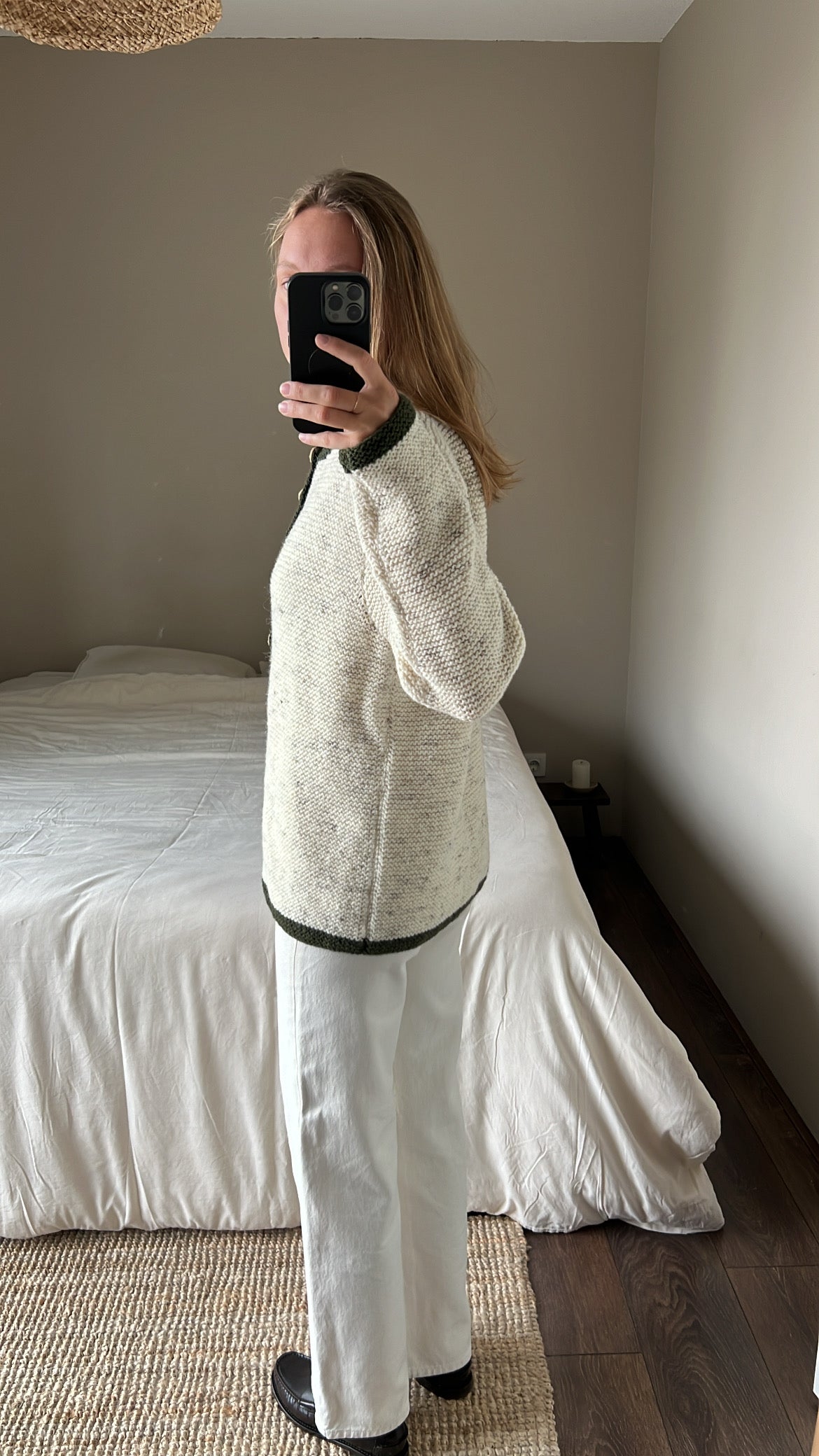 Woolen cardigan