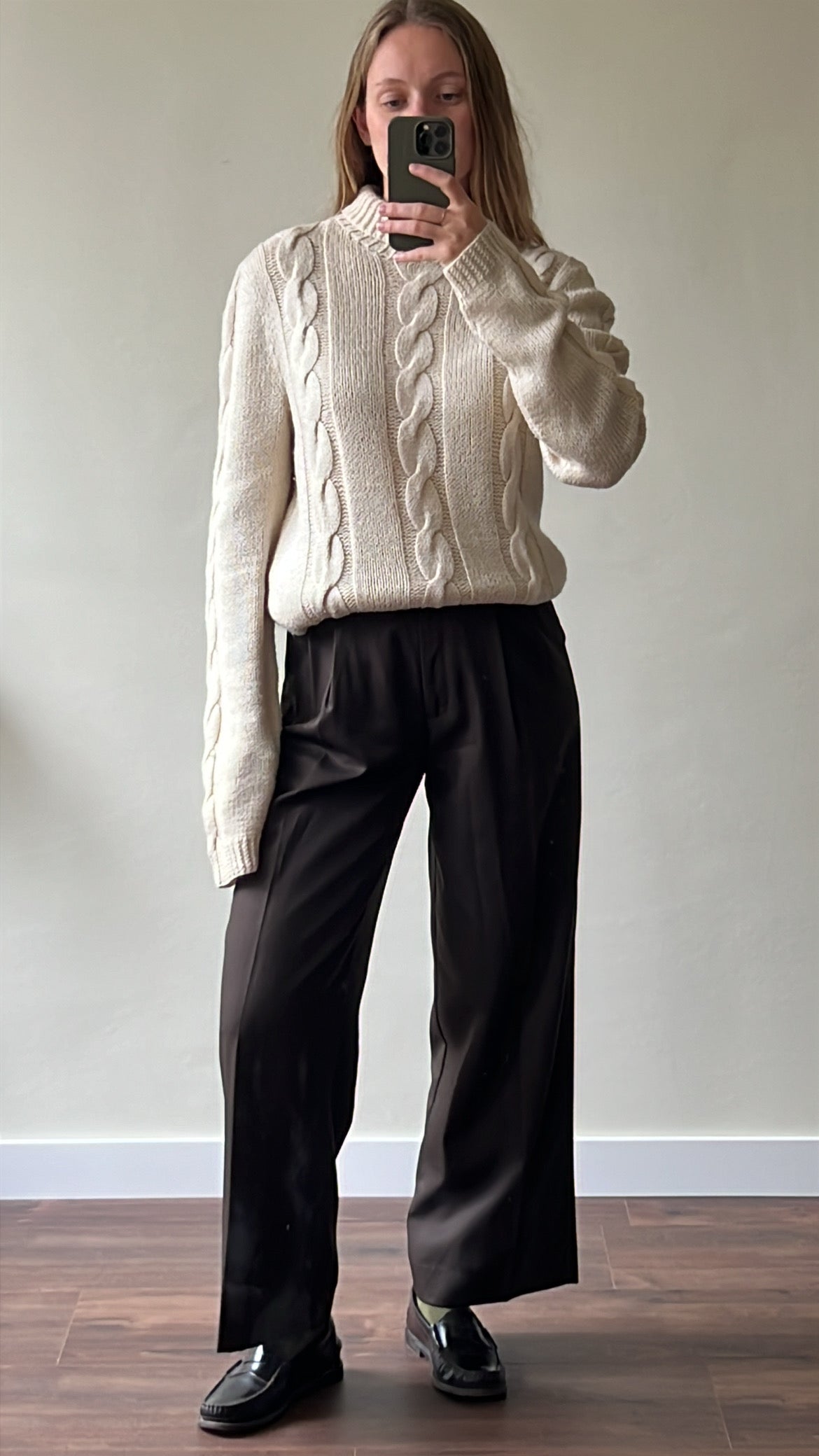 Vintage woolen knit