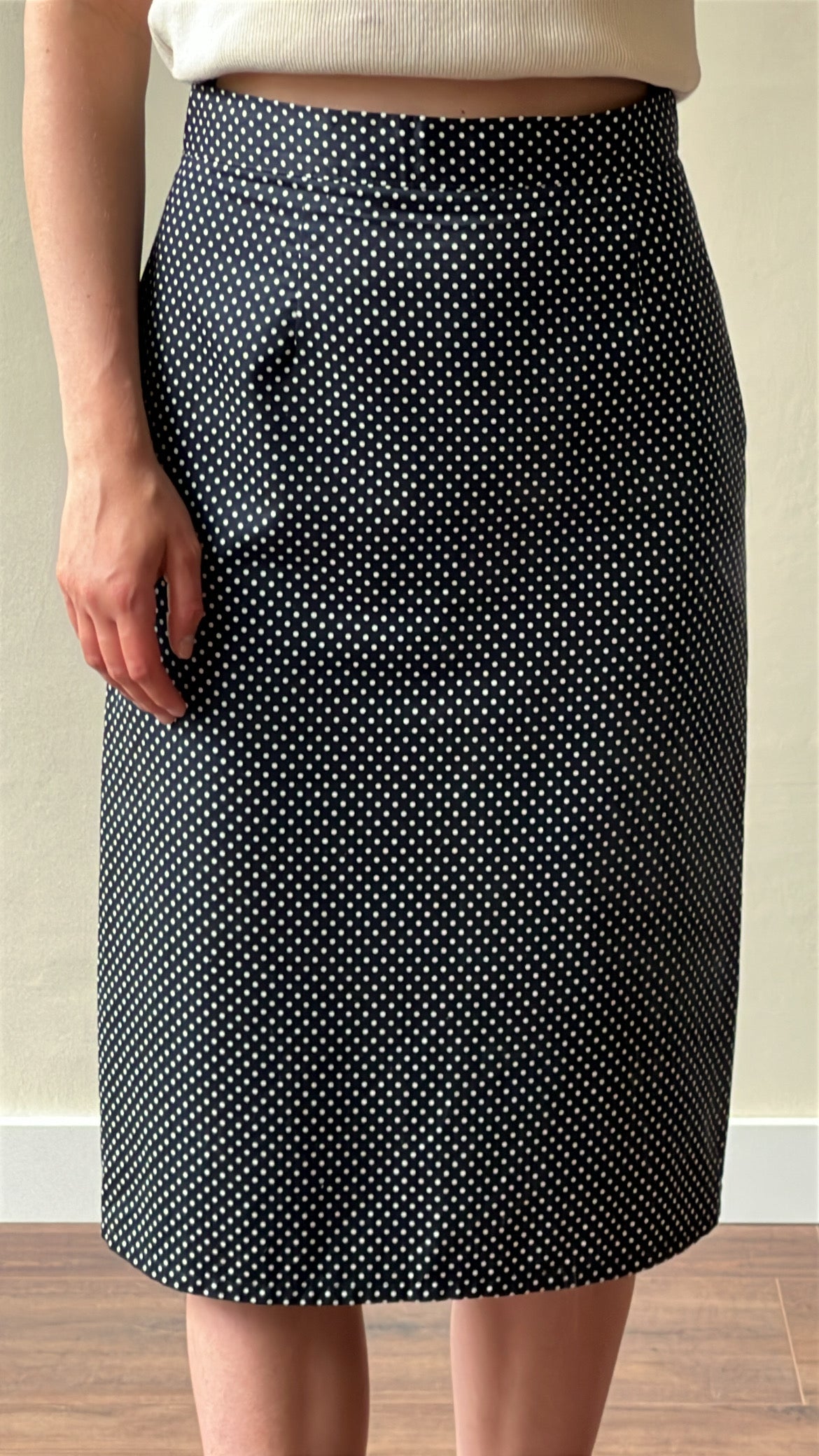 Vintage skirt with dots
