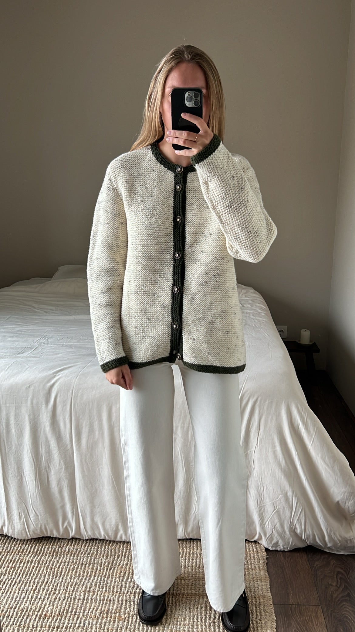 Woolen cardigan