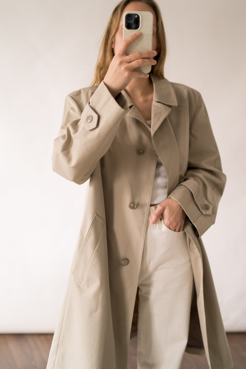 Oversized car coat