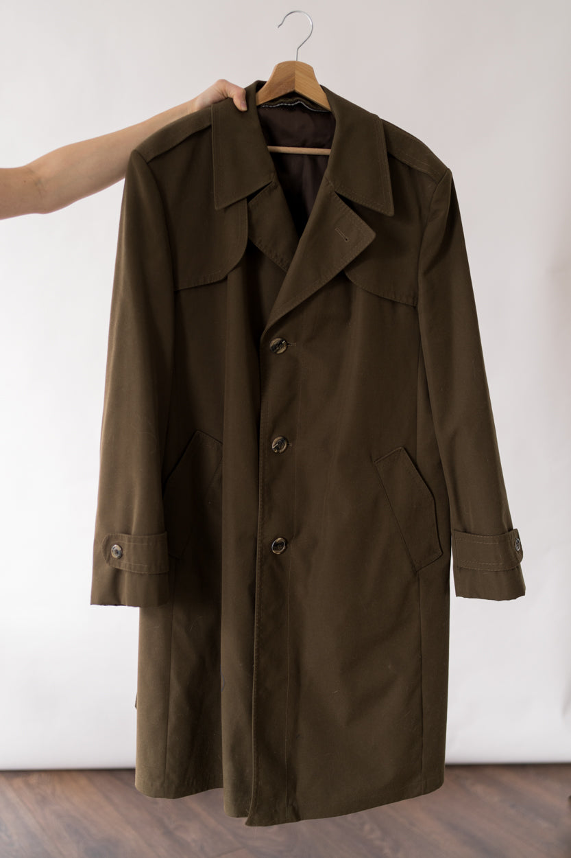 Oversized trench coat
