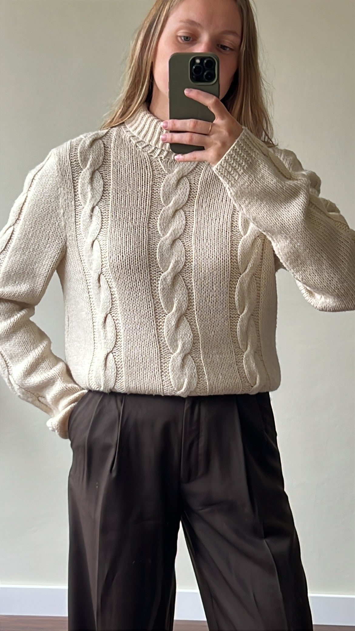 Vintage woolen knit
