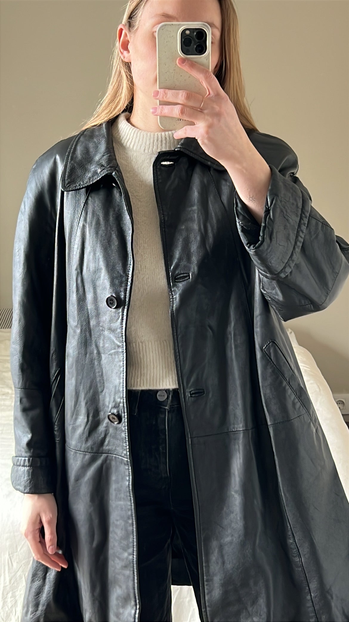 Leather jacket