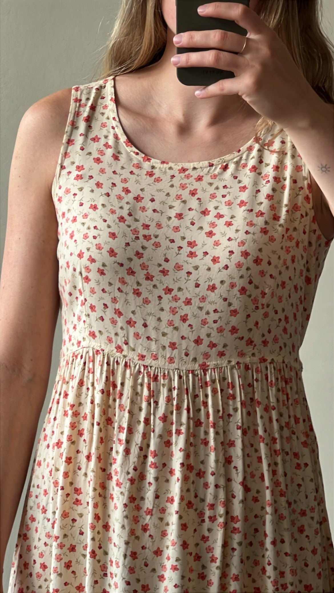Vintage flower dress