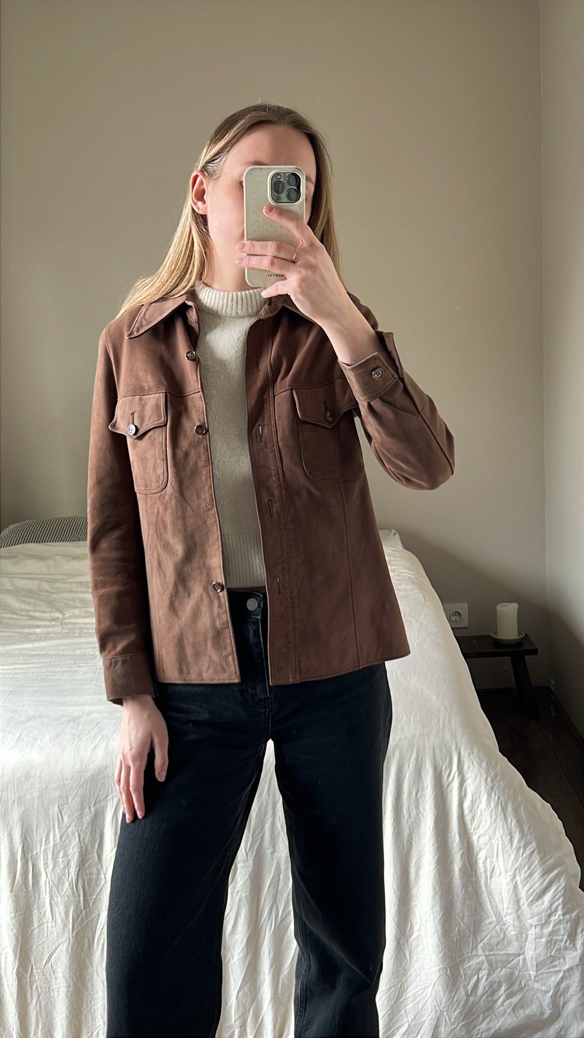 Leather jacket