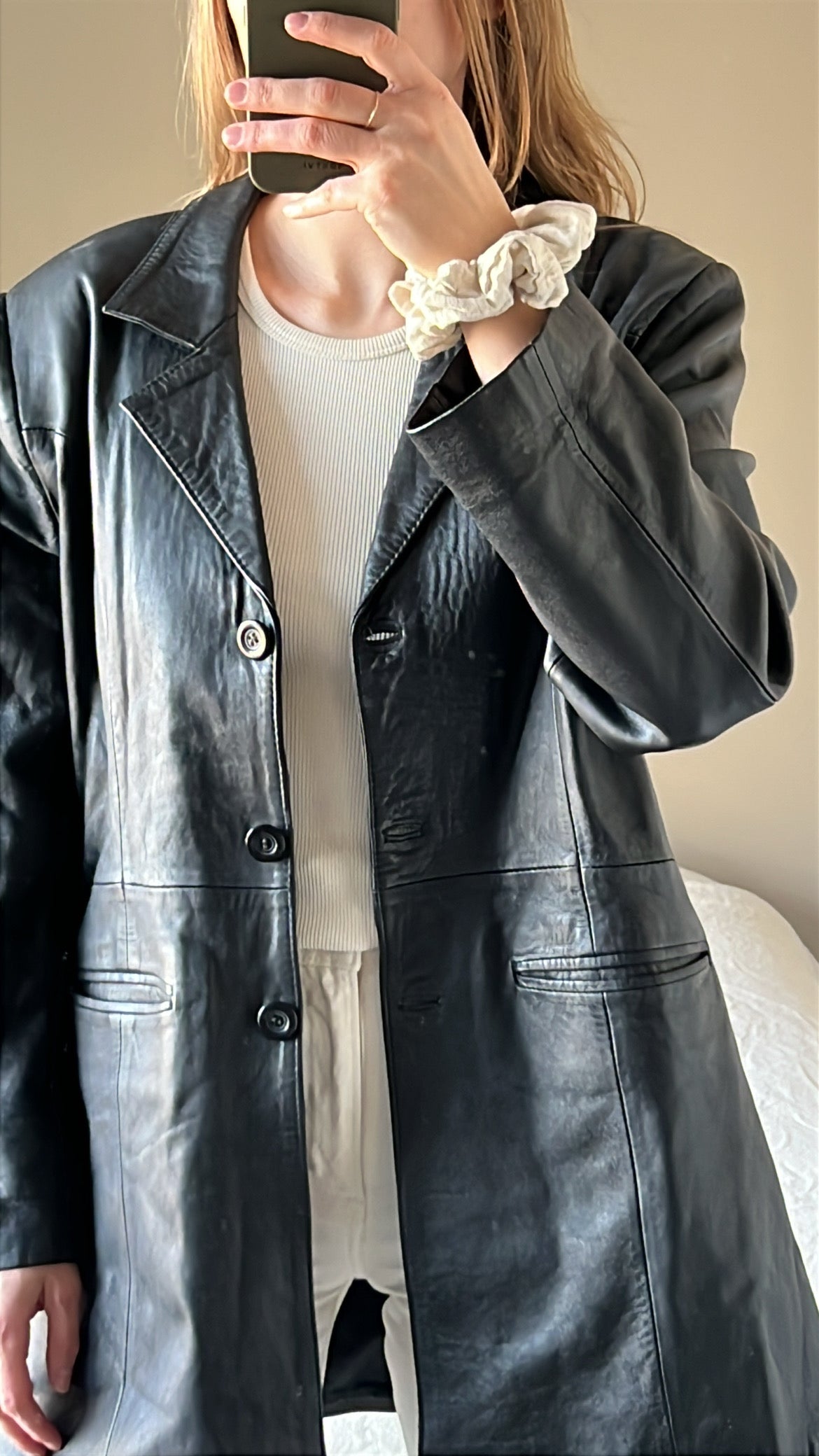Vintage leather jacket