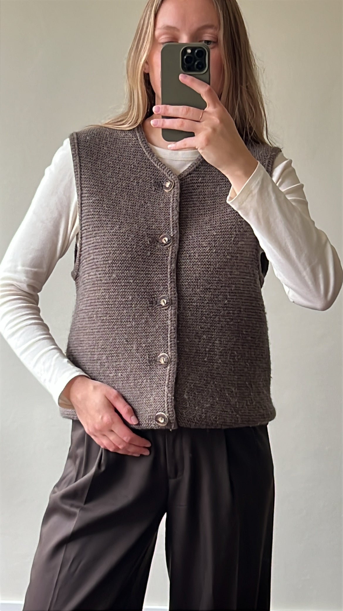 Vintage woolen spencer