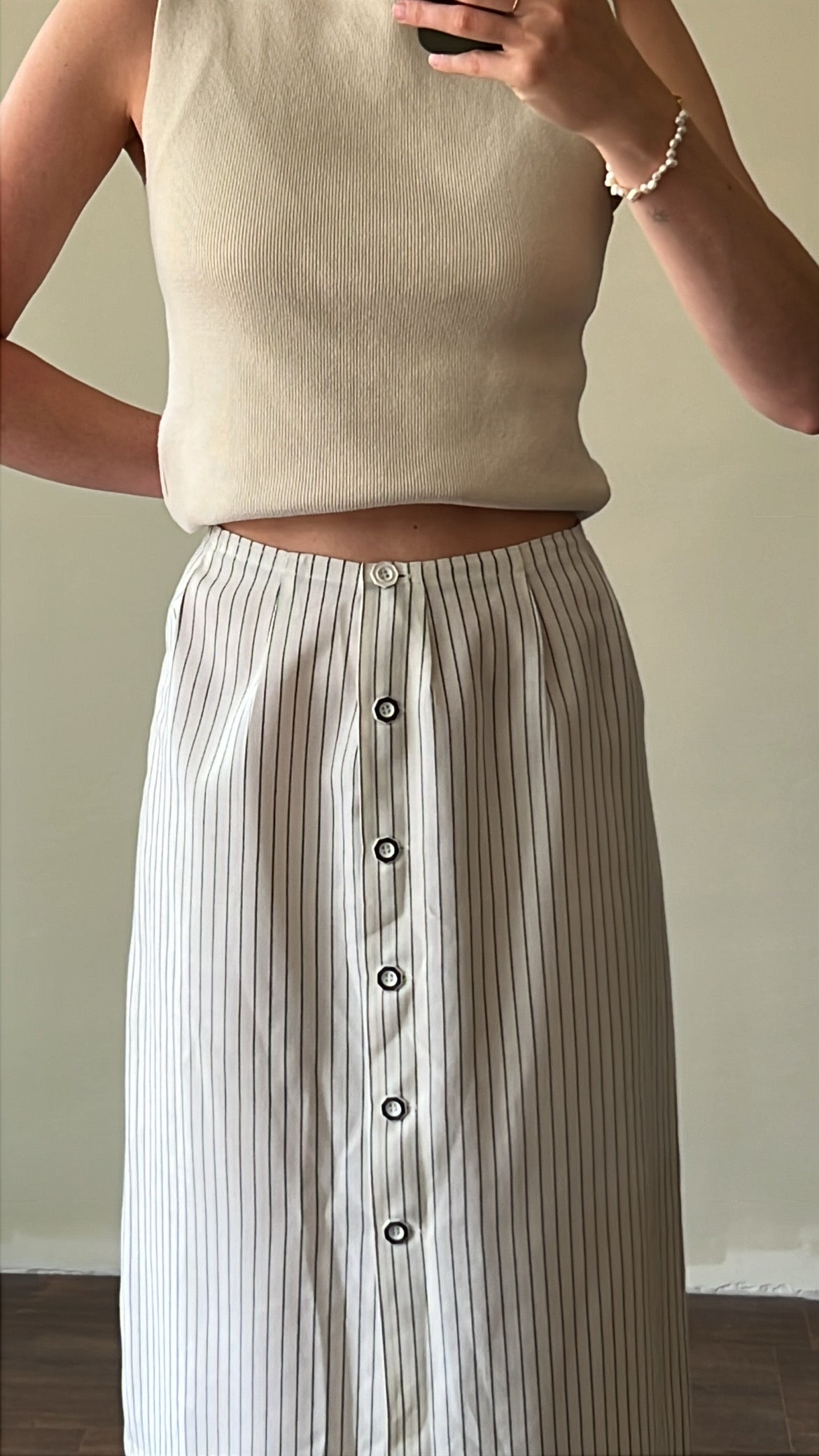 Striped skirt