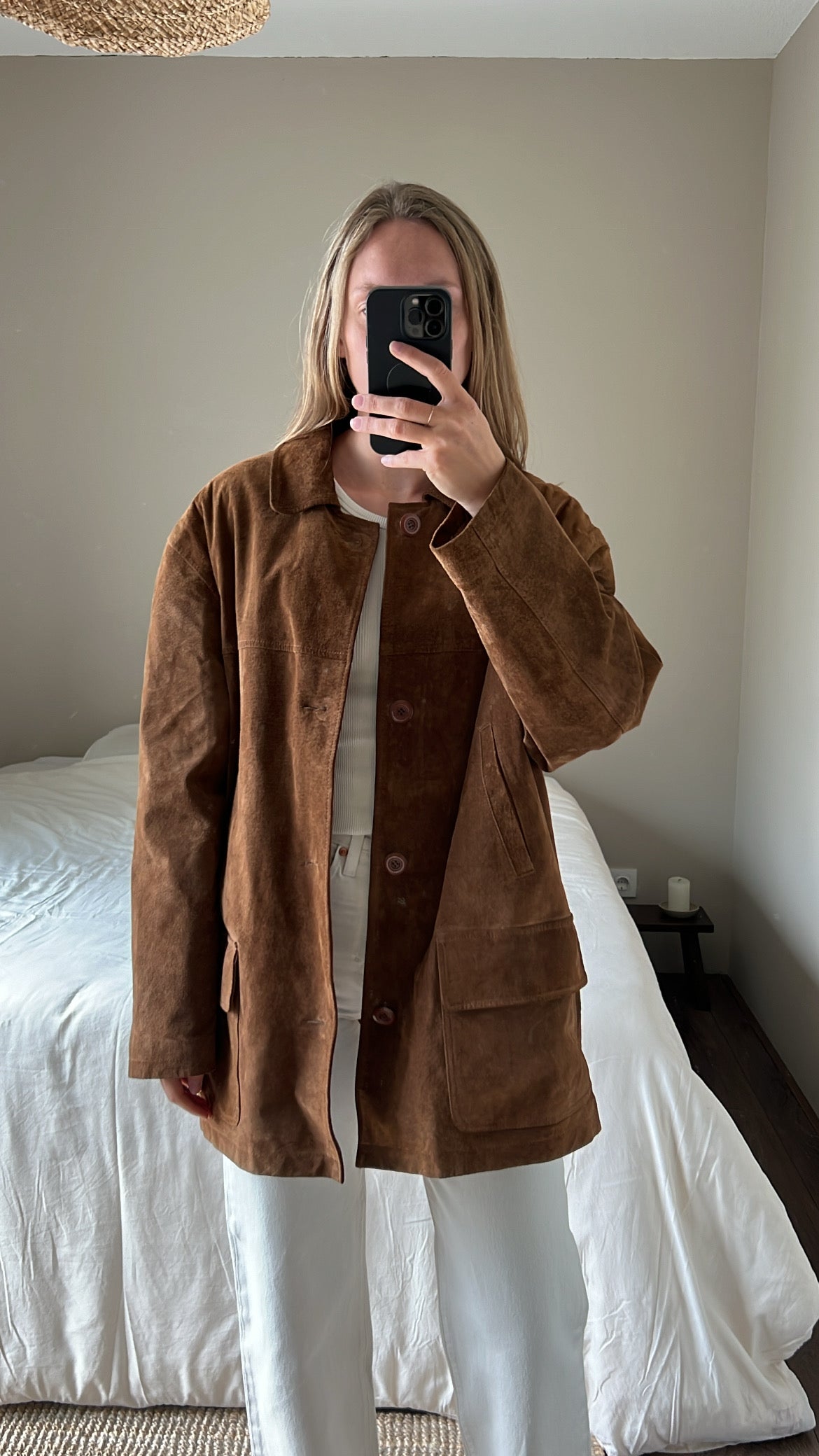 Suede jacket