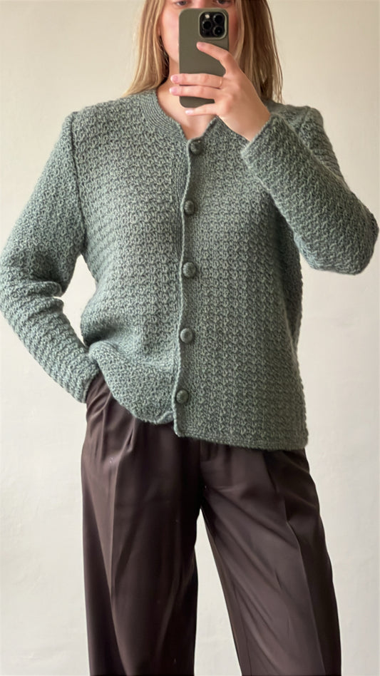 Vintage woolen blend knit
