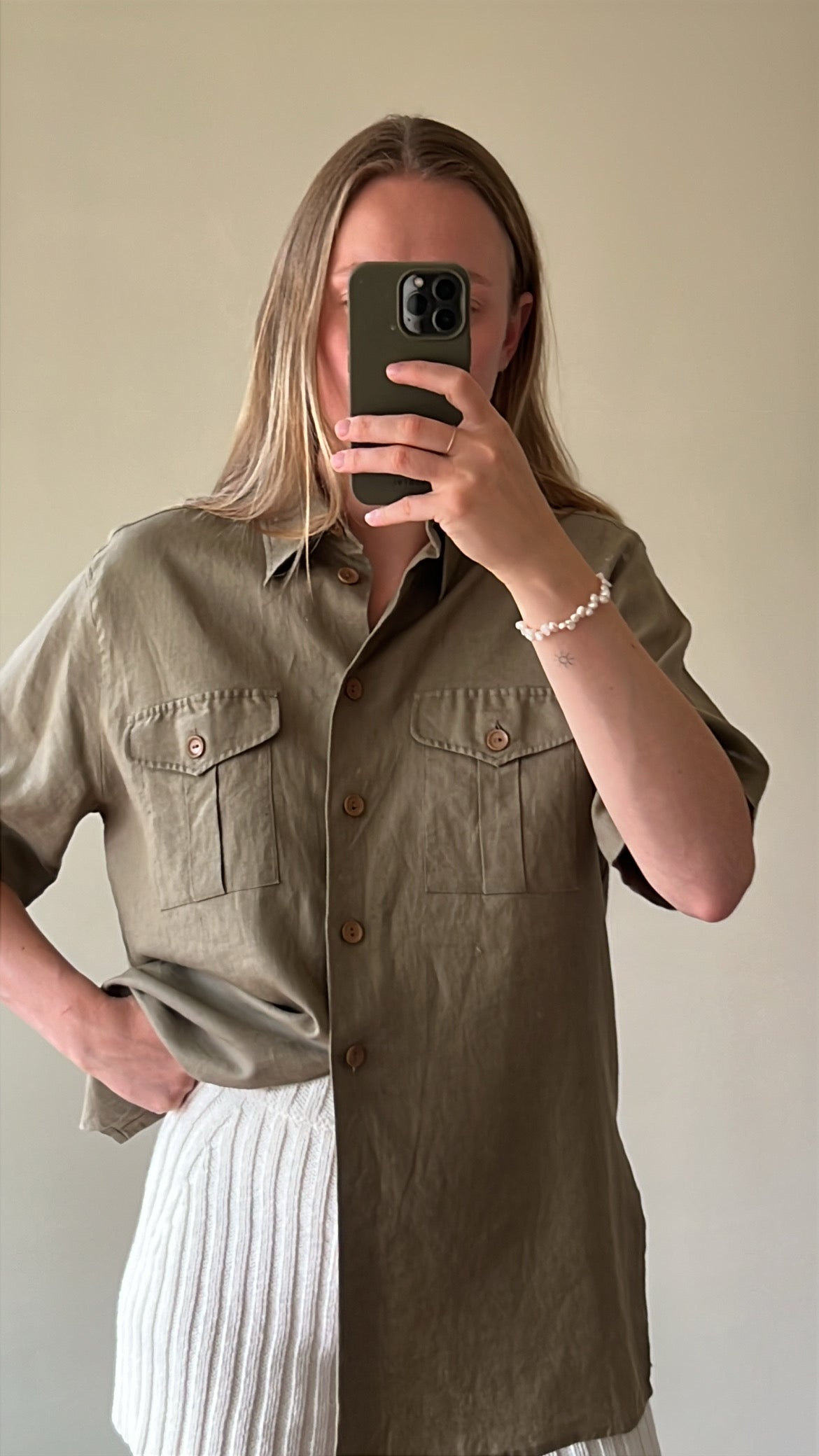 Linen t-shirt