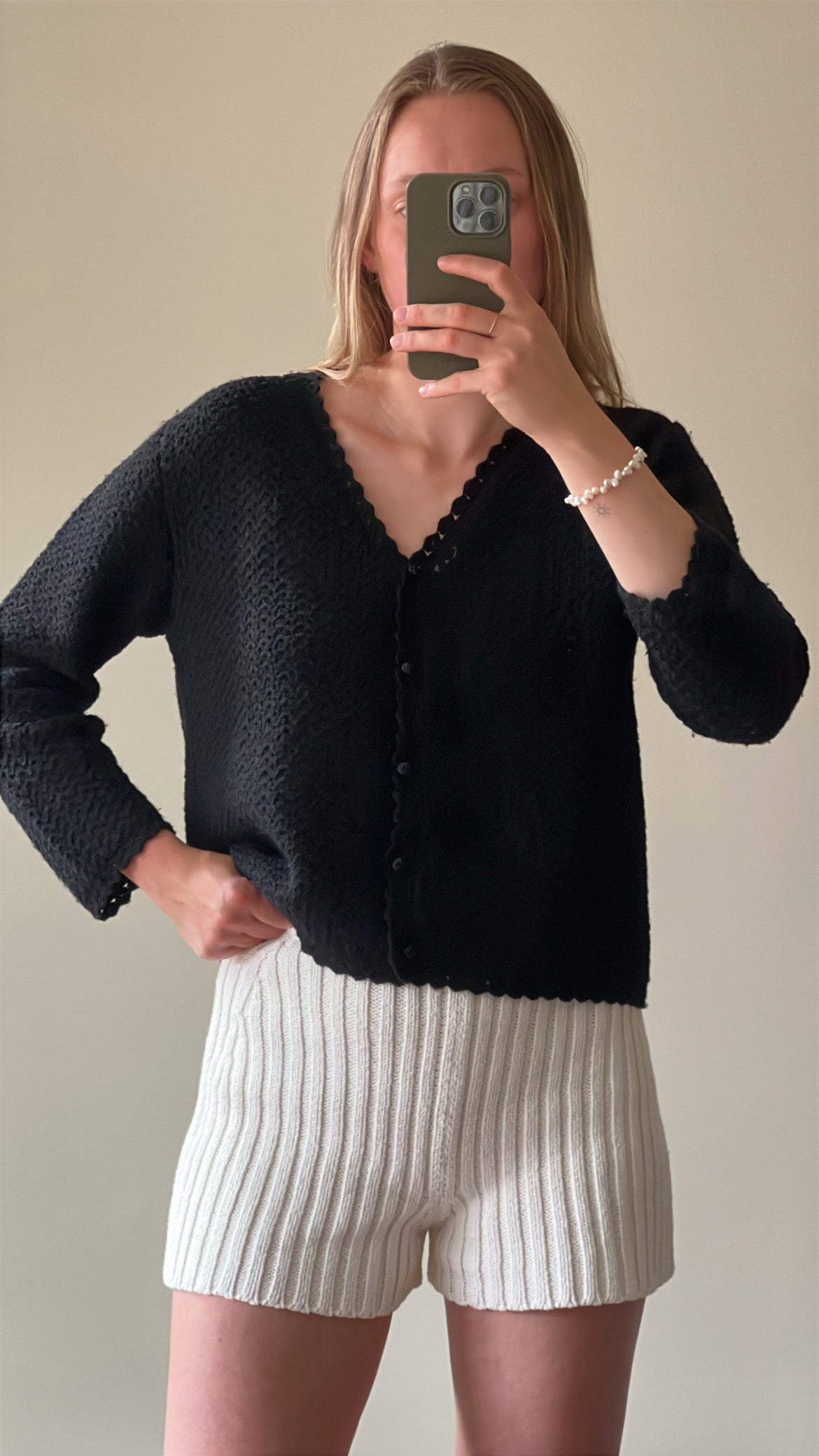 Cotton cardigan
