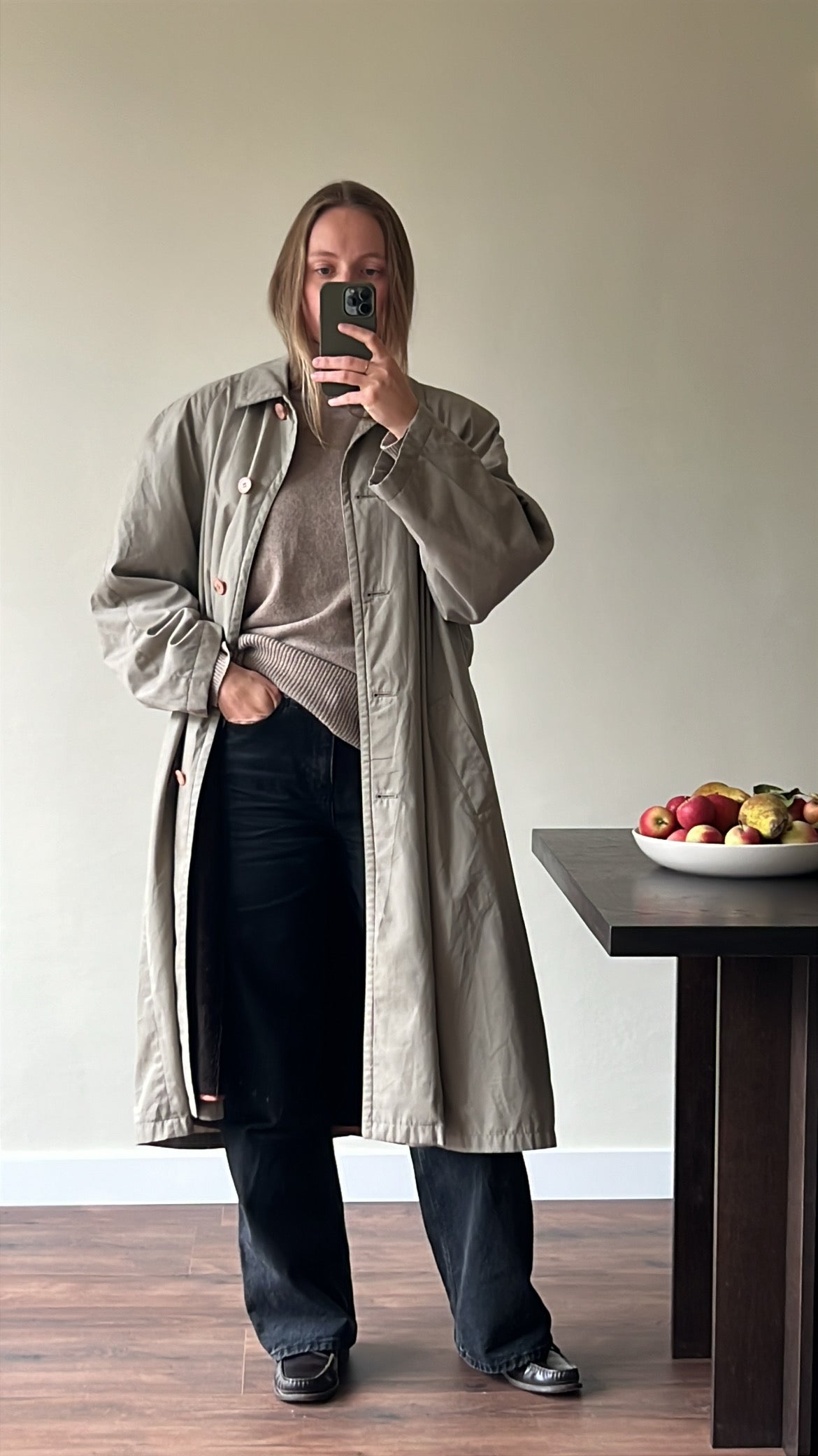 Vintage car coat