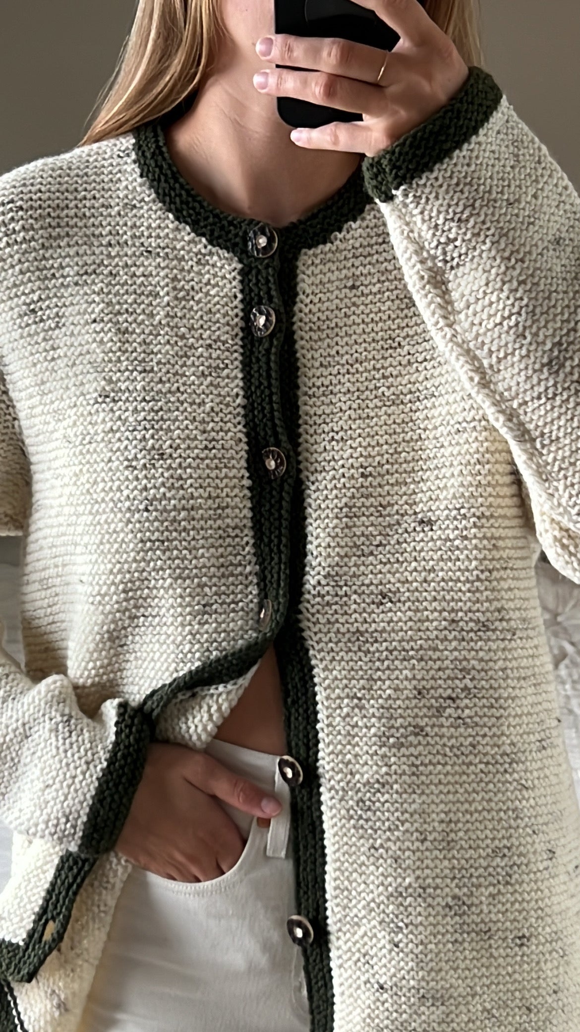 Woolen cardigan