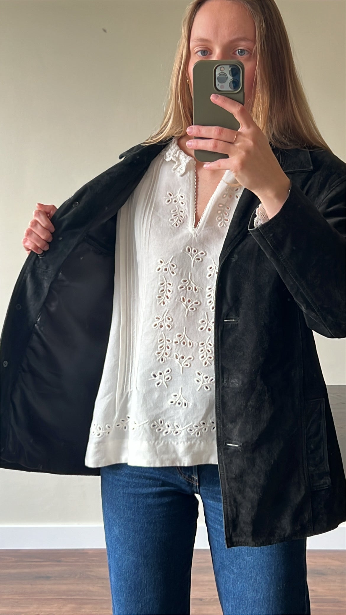 Vintage suede jacket