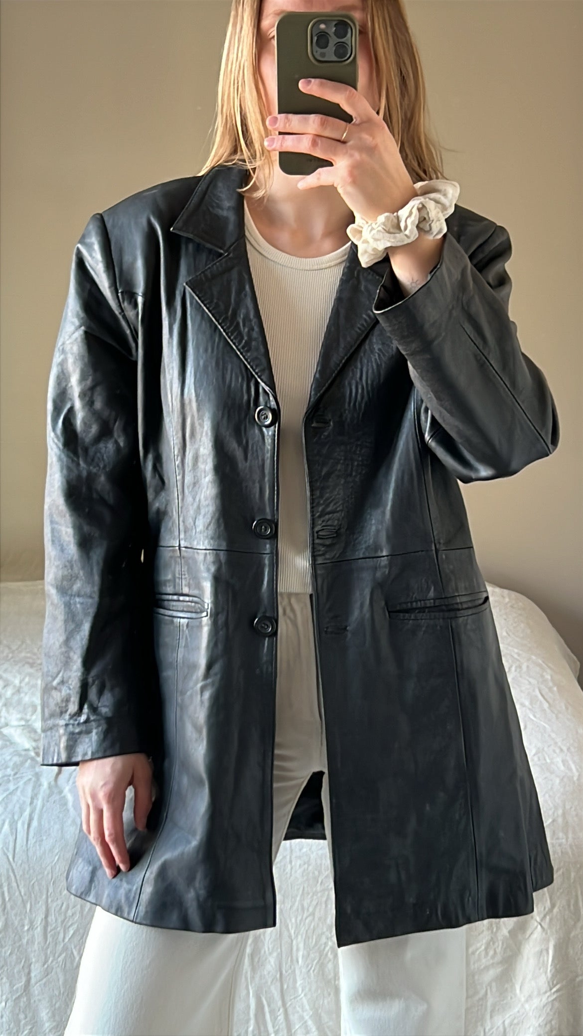 Vintage leather jacket