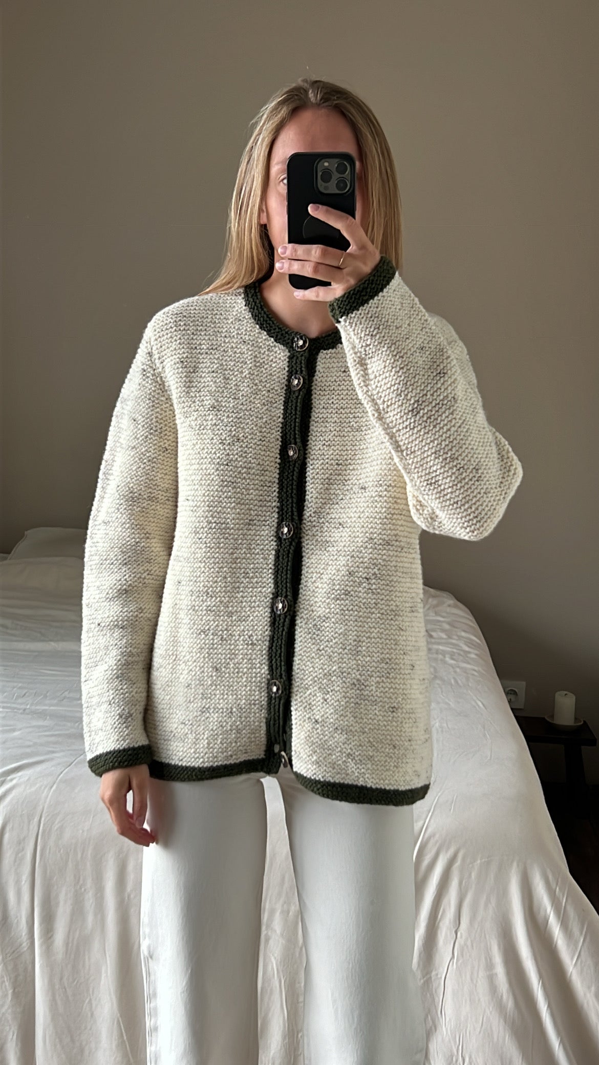 Woolen cardigan