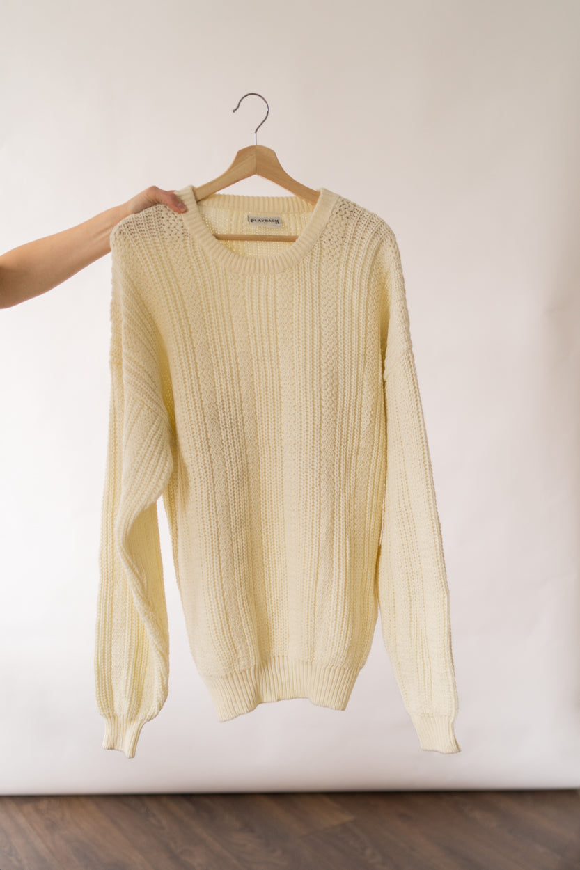 Oversized knit
