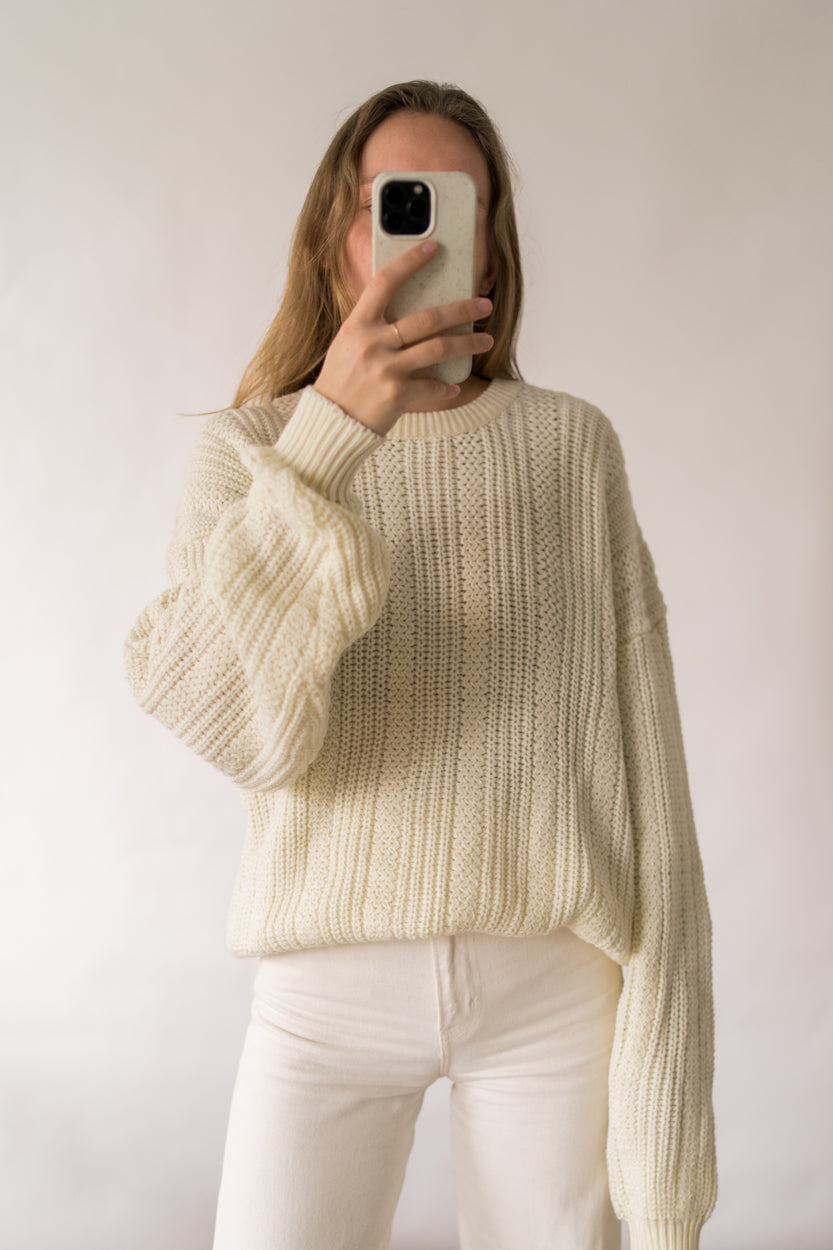 Oversized knit