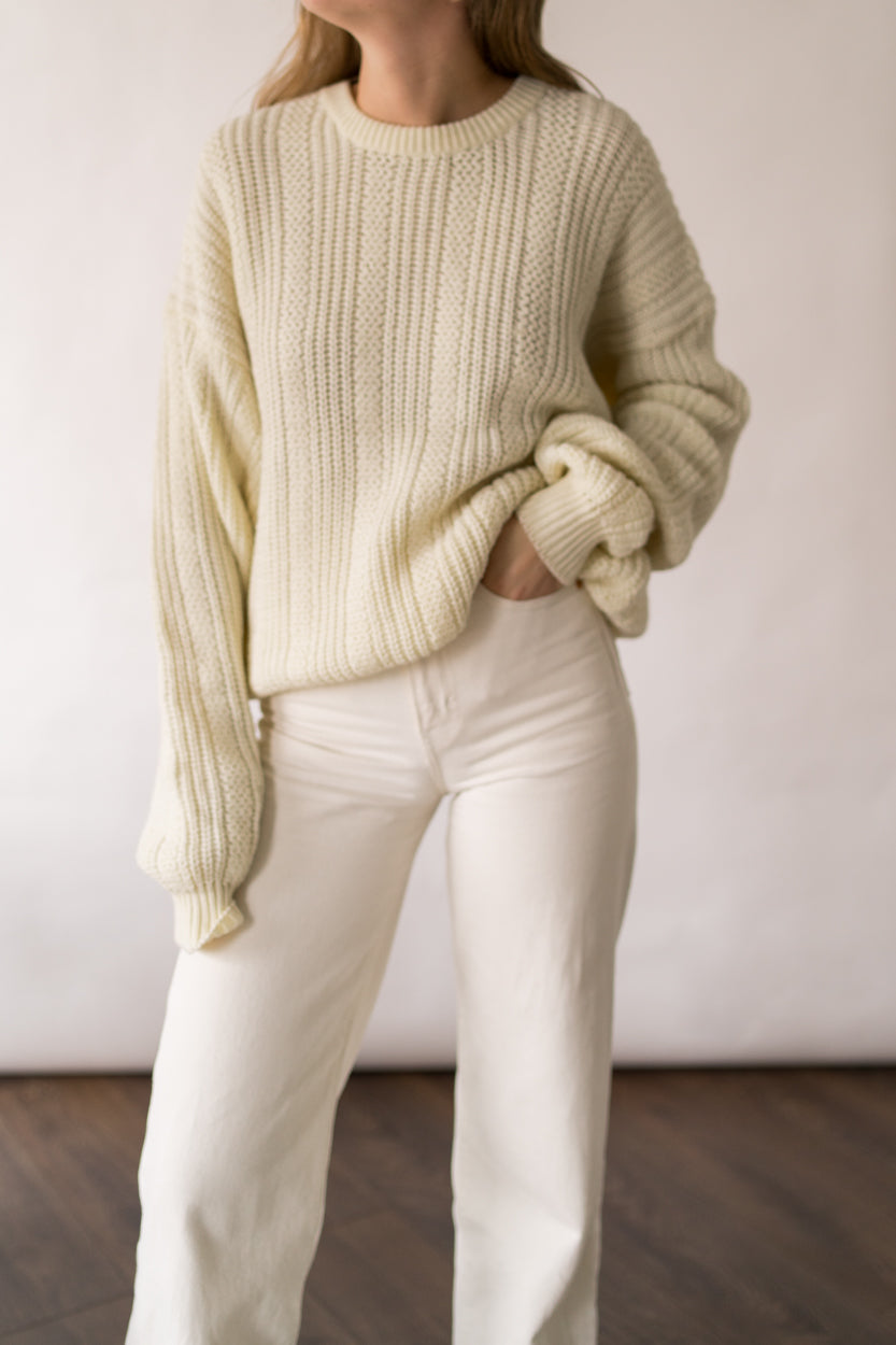 Oversized knit