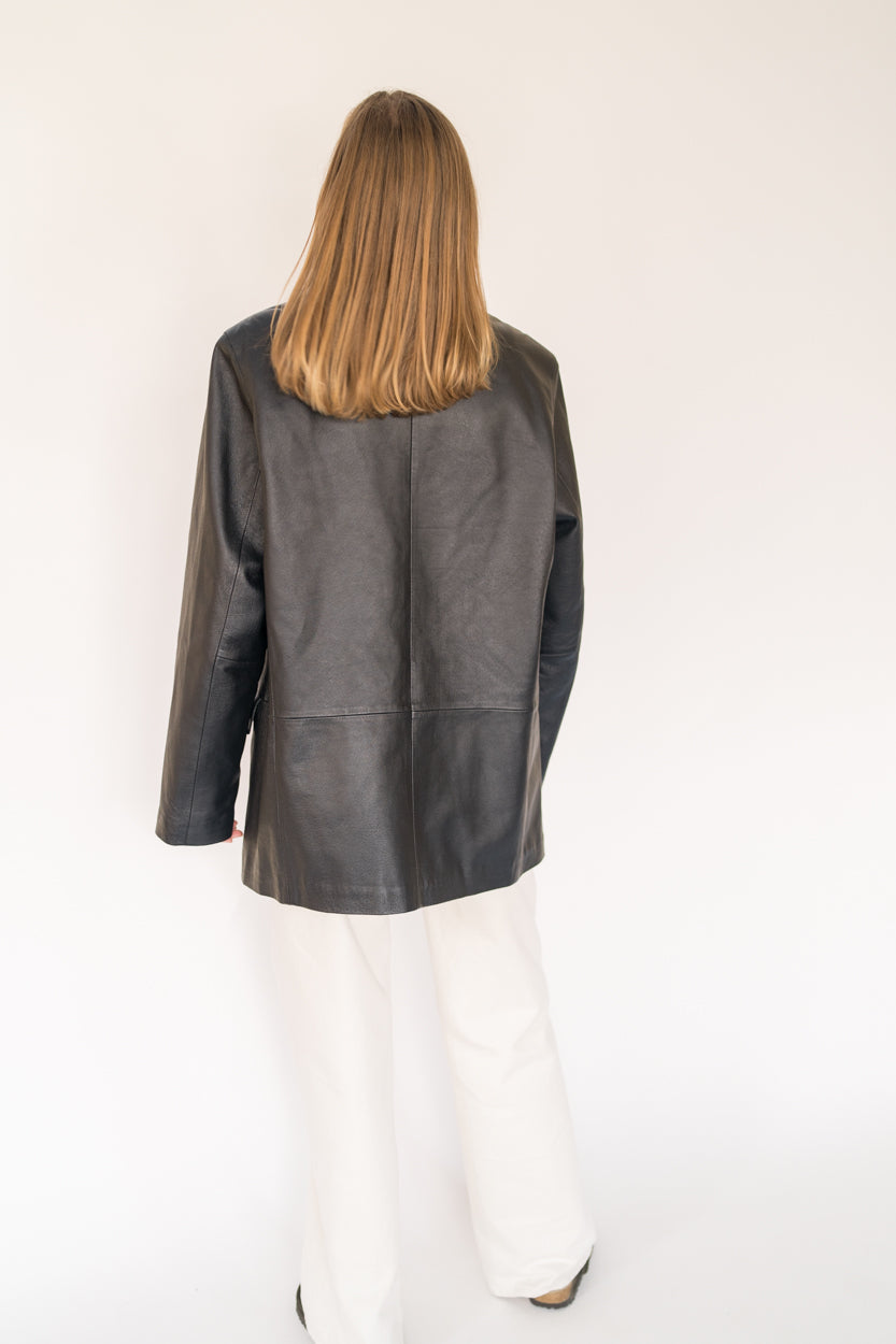Leather jacket