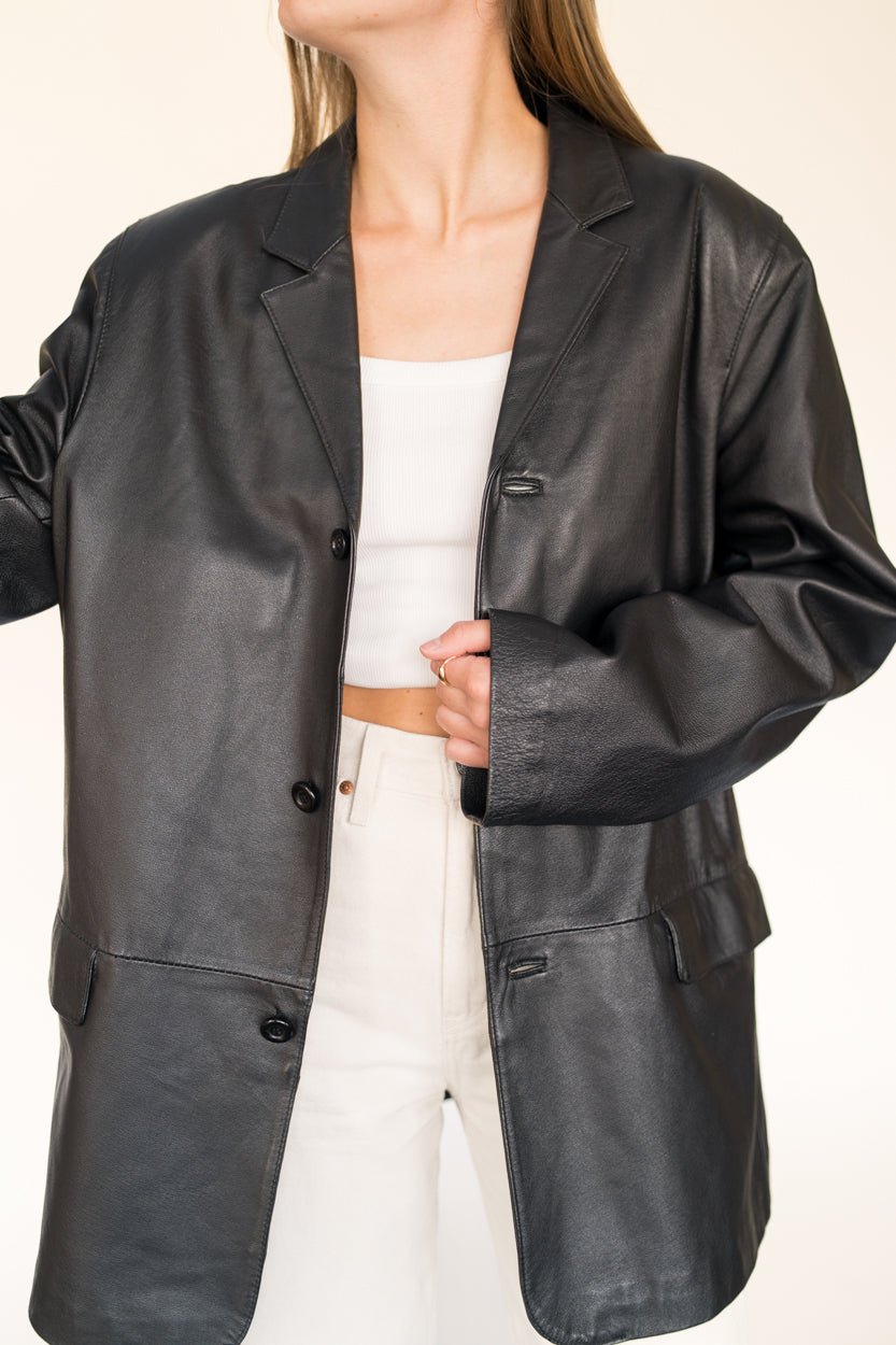 Leather jacket