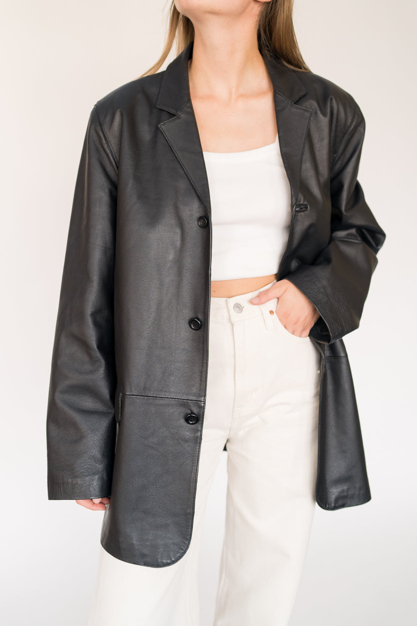 Leather jacket