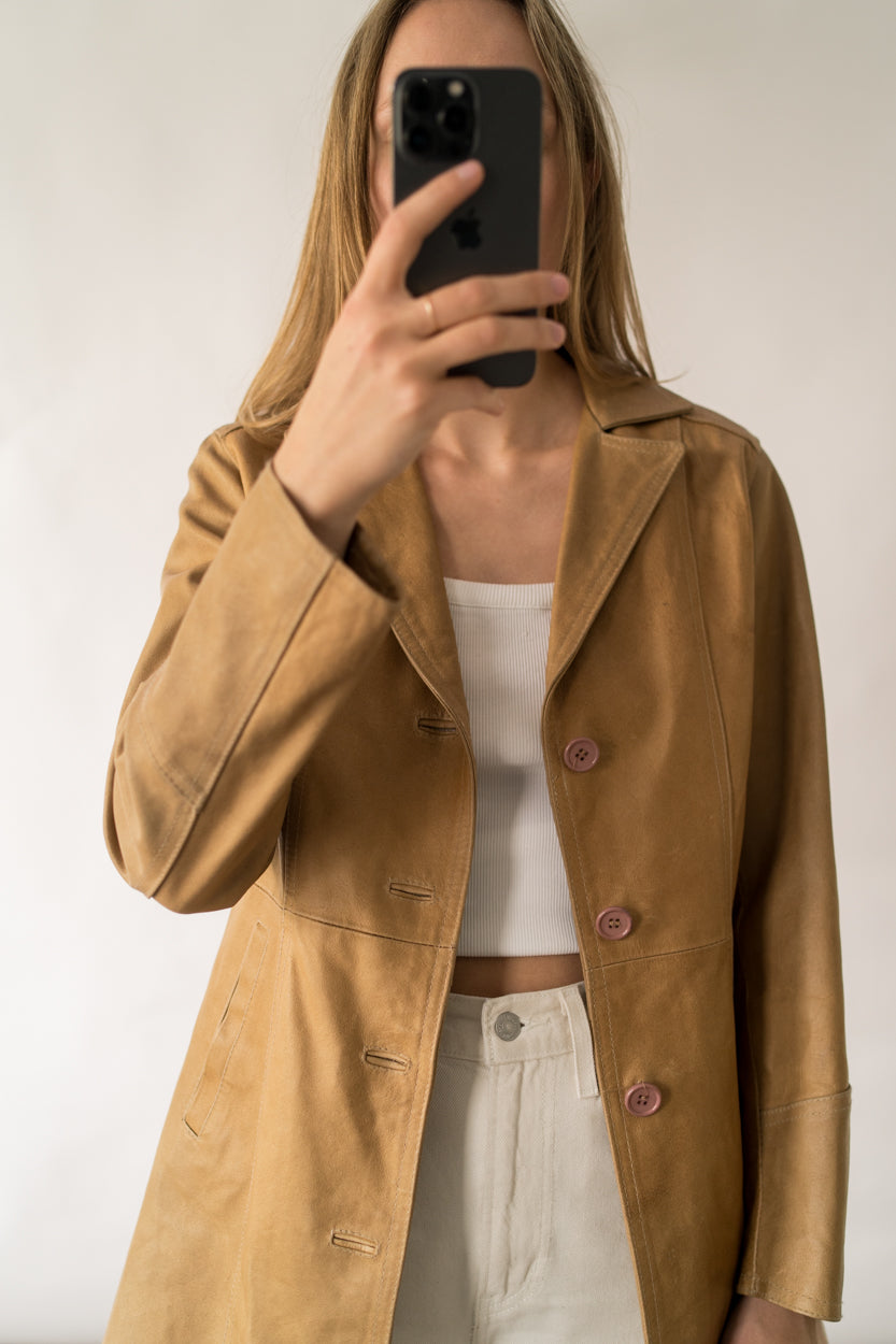 Leather jacket