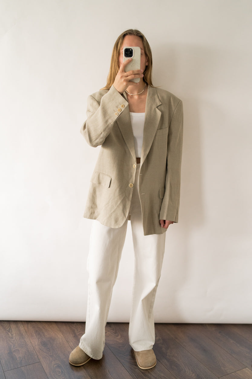 Linen blazer