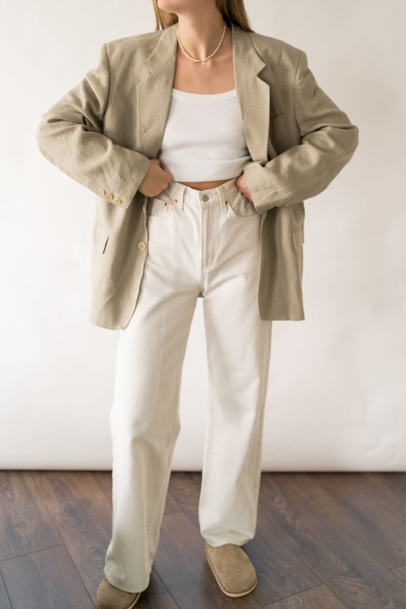 Linen blazer