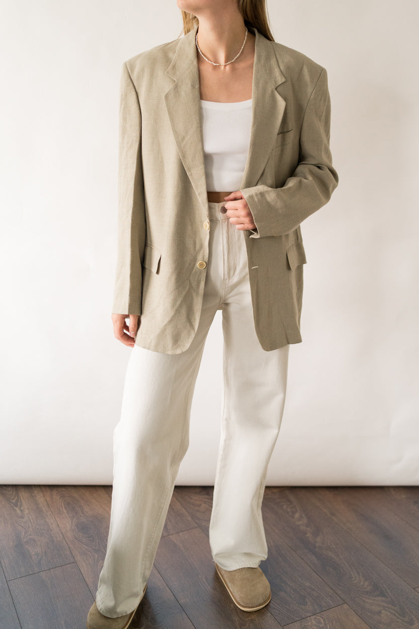 Linen blazer