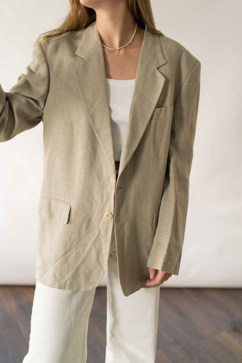 Linen blazer