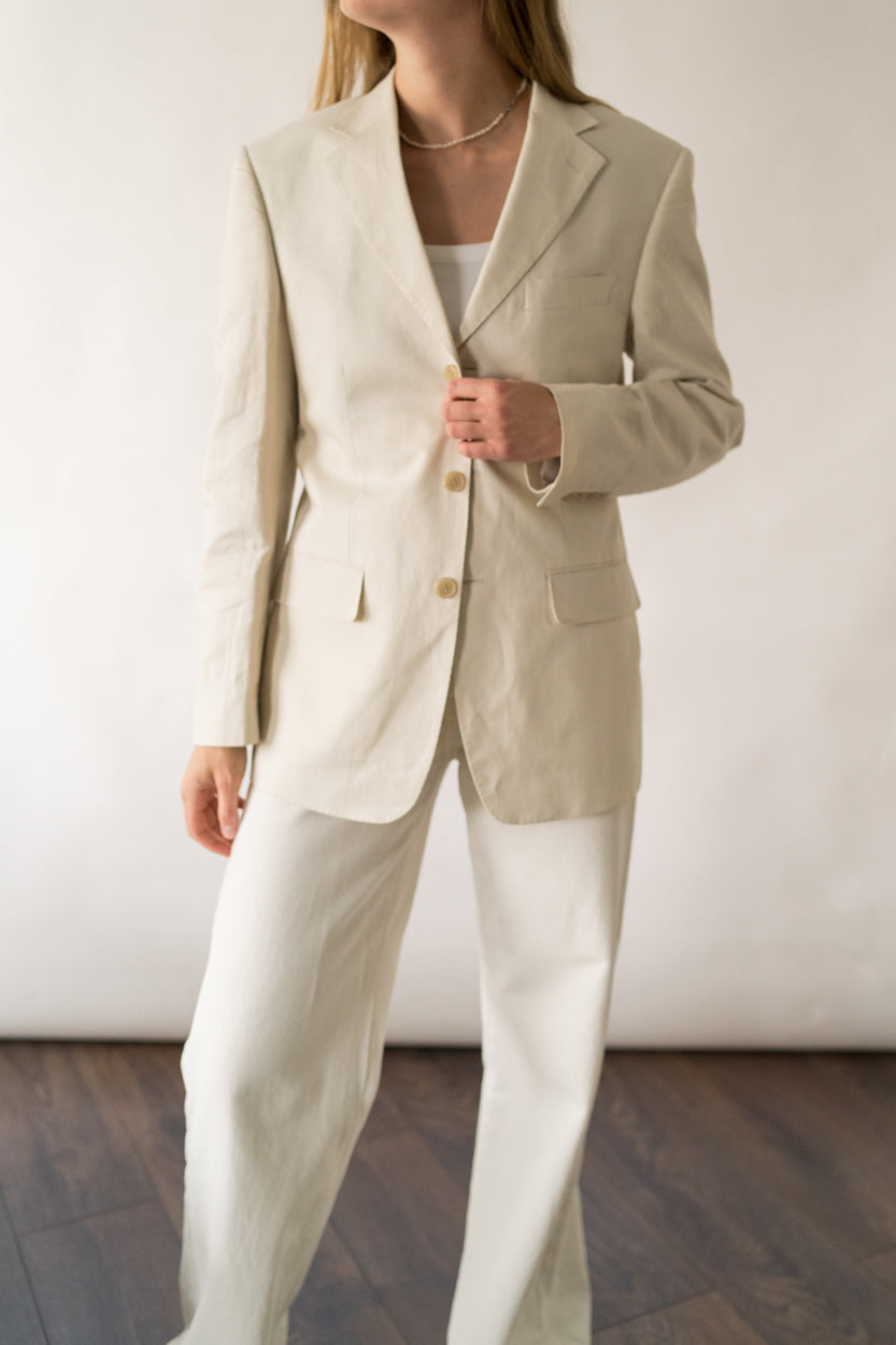 Linen blazer
