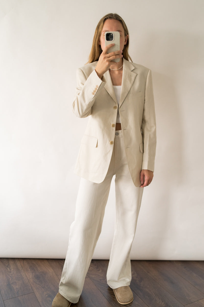 Linen blazer