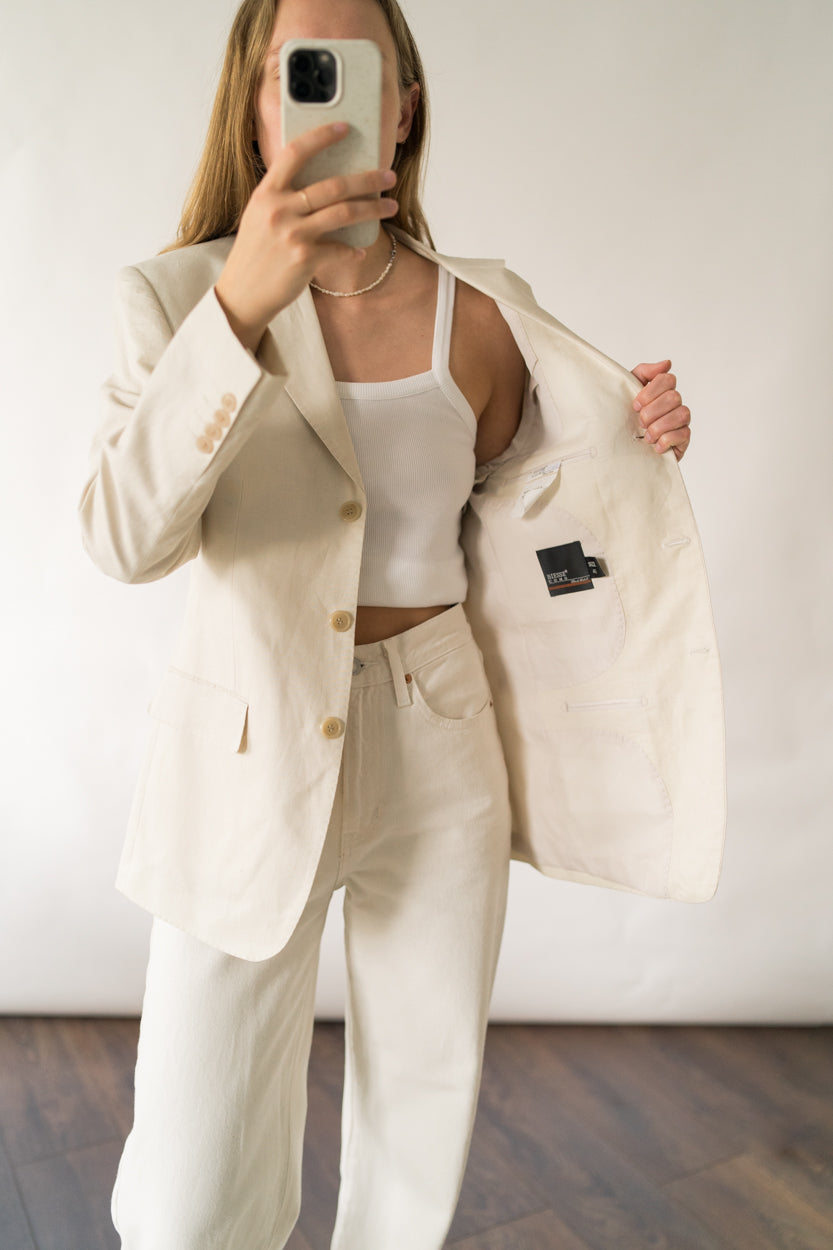 Linen blazer
