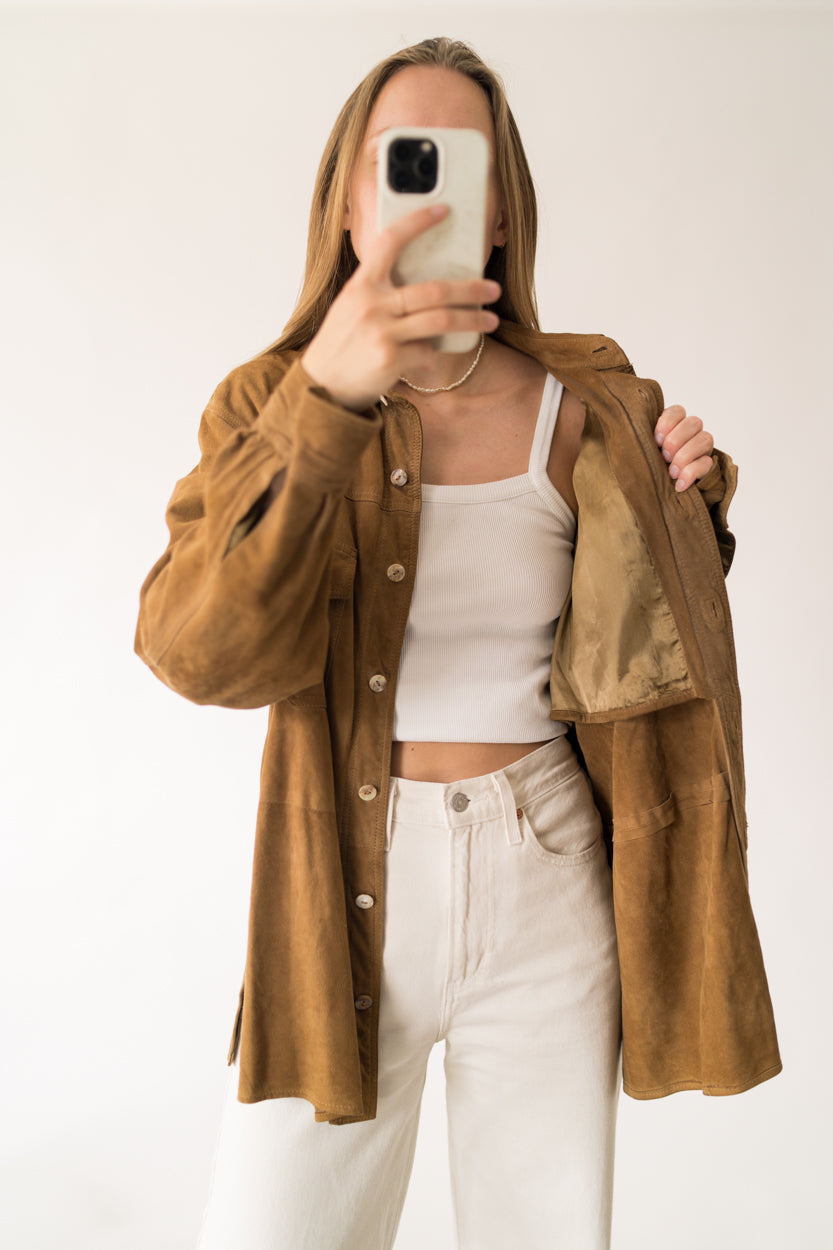 Suede jacket